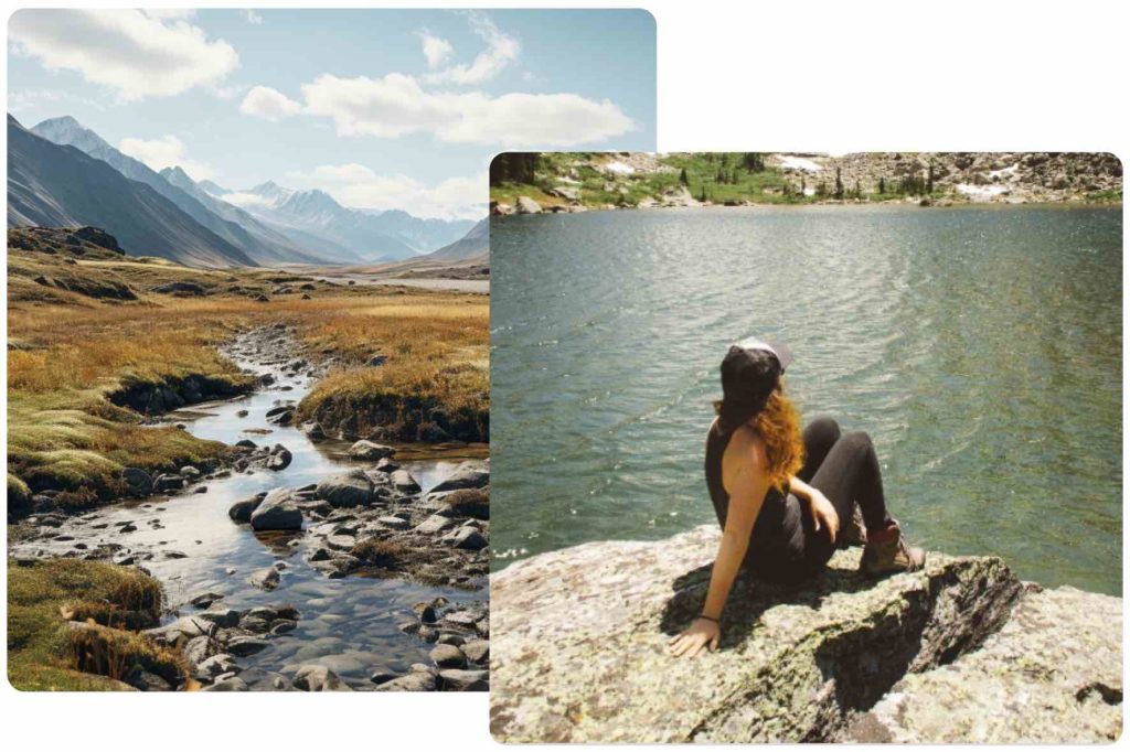 Пейзажи территории Central Asia Travel.